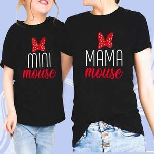 Парные футболки для мамы и дочки 